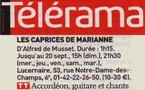 TELERAMA : Les caprices de Marianne