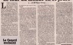 LE CANARD ENCHAÎNÉ : Le Tour du monde en 80 jours