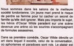 SENSITIF : L'Eventail de Lady Windemere