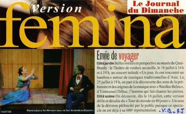 FEMINA JDD : Le Tour du monde en 80 jours