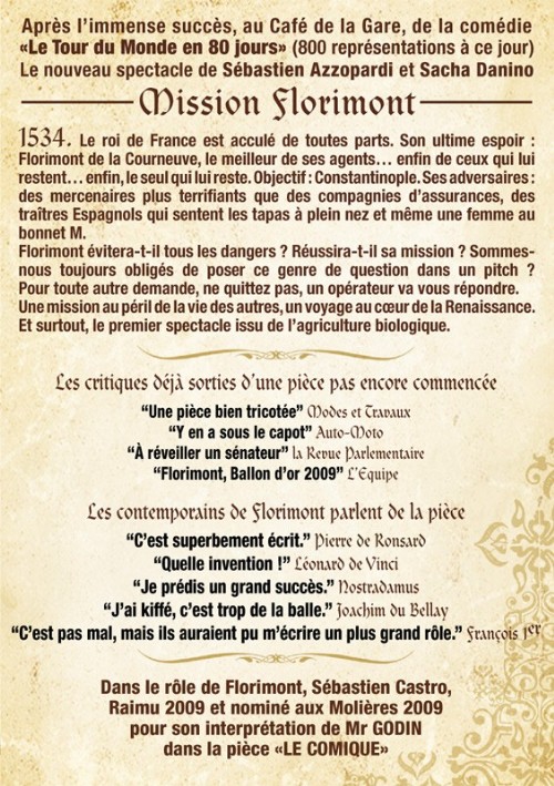 PRESSE : Mission Florimont PRESSE : Mission Florimont