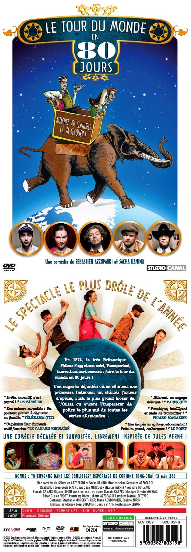 DVD : Le Tour du monde en 80 jours