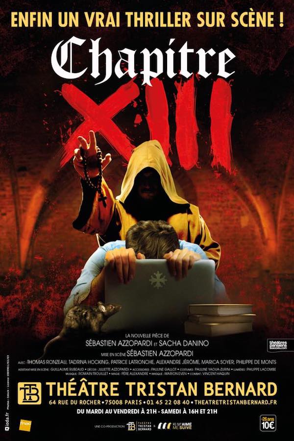 CHAPITRE XIII : MOLIÈRE MEILLEURE CRÉATION VISUELLE 2019 CHAPITRE XIII : MOLIÈRE MEILLEURE CRÉATION VISUELLE 2019