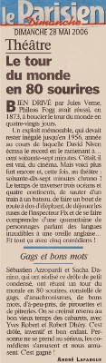 LE PARISIEN : Le Tour du monde en 80 jours