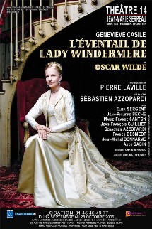 L'EVENTAIL DE LADY WINDERMERE : Nomination MEILLEUR SPECTACLE THÉÂTRE PUBLIC MOLIÈRES 2007