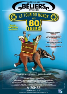 LE TOUR DU MONDE EN 80 JOURS : jusqu'au 05 mars 2022 LE TOUR DU MONDE EN 80 JOURS : jusqu'au 05 mars 2022