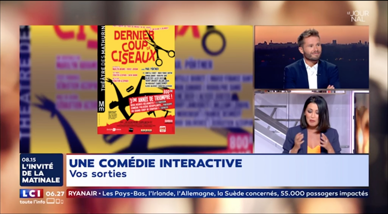 LCI " LA MATINALE ": Dernier coup de ciseaux LCI " LA MATINALE ": Dernier coup de ciseaux