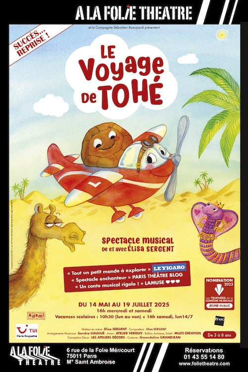 LE VOYAGE DE TOHÉ, d'Élisa Sergent 