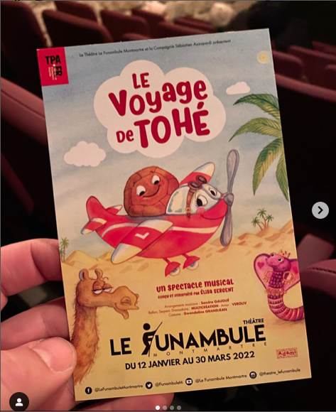 PARIS THEATRE BLOG : Voyage de Tohé