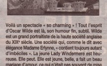 PARISCOPE : L'Eventail de Lady Windermere