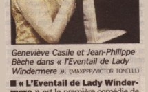 LE PARISIEN : L'éventail de lady Windermere