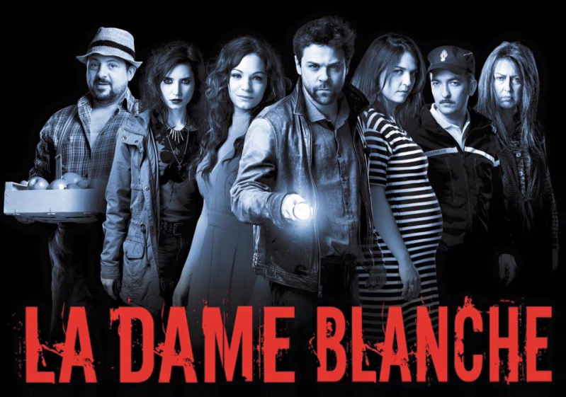 LA DAME BLANCHE : Benoît Tachoires, Marguerite Dabrin, Nastassja Girard, Arthur Jugnot, Réjane Lefoul, Sébastien Pierre, Michèle Garcia LA DAME BLANCHE : Benoît Tachoires, Marguerite Dabrin, Nastassja Girard, Arthur Jugnot, Réjane Lefoul, Sébastien Pierre, Michèle Garcia